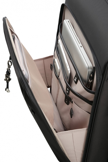 Samsonite Karissa Biz 55cm - Kabinväska Expanderbar 4-hjul Svart_4