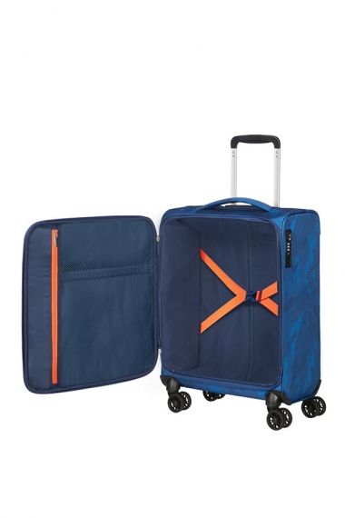 American Tourister Matchup 4-Hjul 55cm - Kabinväska Camo Blå