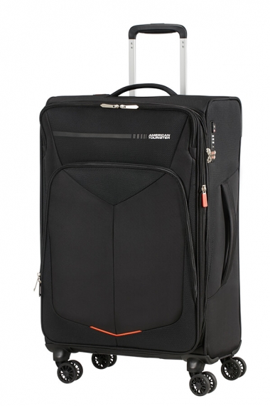 American Tourister Summerfunk 67cm - Mellomstor Utvidbar Svart