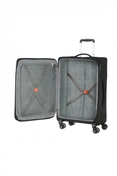 American Tourister Summerfunk 67cm - Mellomstor Utvidbar Svart