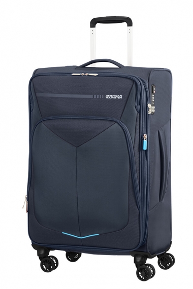 American Tourister Summerfunk 67cm - Mellomstor Utvidbar Blå