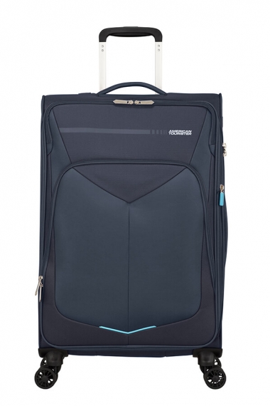 American Tourister Summerfunk 67cm - Mellomstor Utvidbar Blå