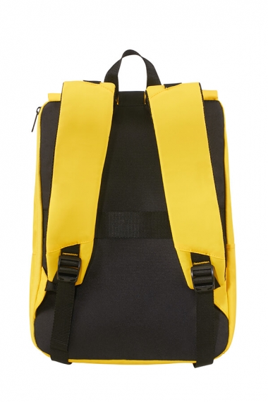 American Tourister City Aim - Datorryggsäck 14.1 Blå/Gul