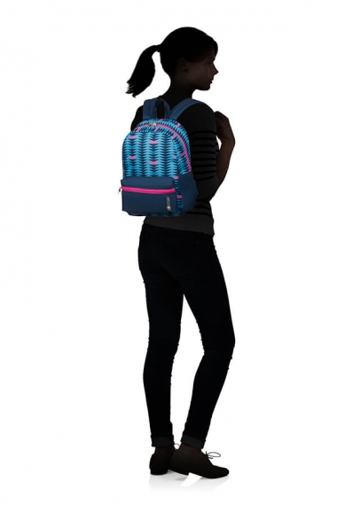 American Tourister Fun Limit - Ryggsäck Mönstrad Blå