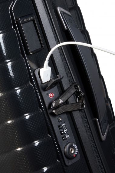 Samsonite Proxis - Kabinkoffert Utvidbar Black