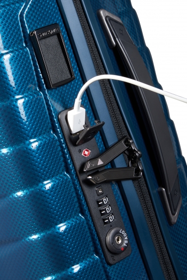 Samsonite Proxis - Kabinkoffert Utvidbar Petrol Blue