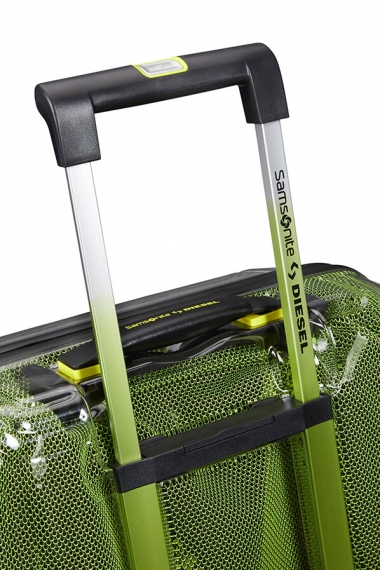 Samsonite Neopulse X Diesel 81cm - Extra Stor Svart/Gul