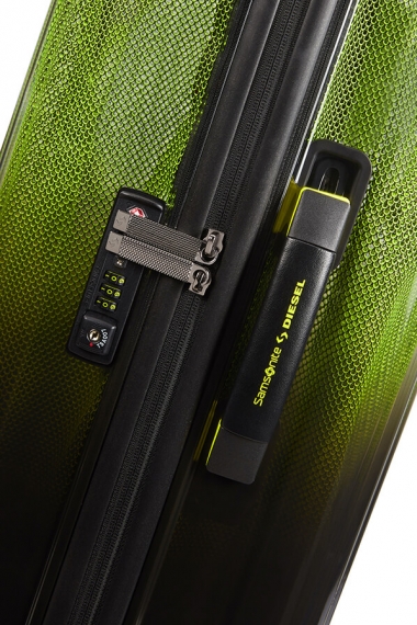 Samsonite Neopulse X Diesel 81cm - Extra Stor Svart/Gul