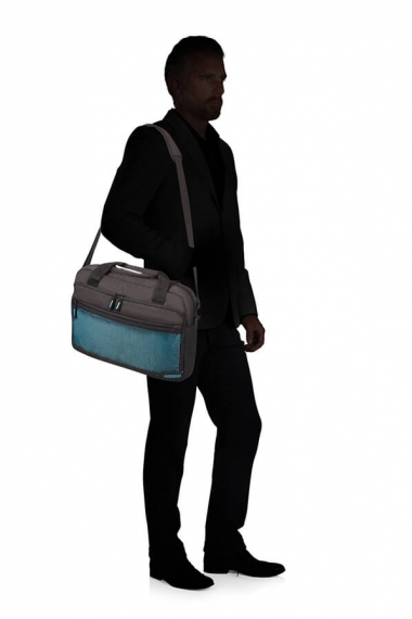 American Tourister Sporty Mesh - Datorväska/Portfölj 15.6 Svart/Blå