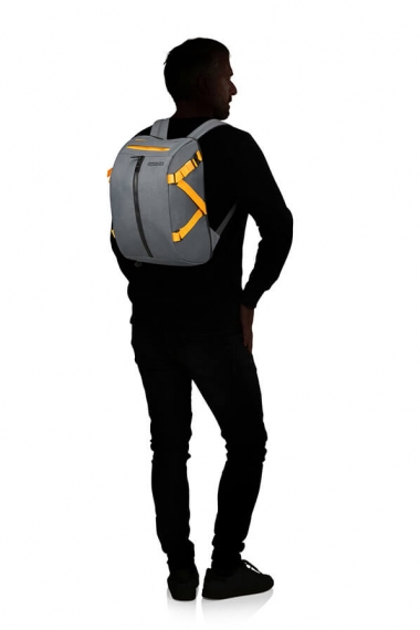 American Tourister Take2Cabin Small - Datorryggsäck 14.1 Grå/Gul