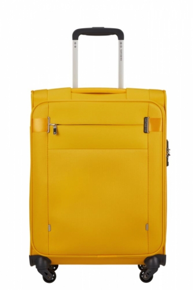 Samsonite Citybeat 4-hjul 55cm - Kabinkoffert Golden Yellow