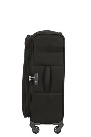 Samsonite Citybeat 4-hjul 66cm - Mellomstor Utvidbar Black