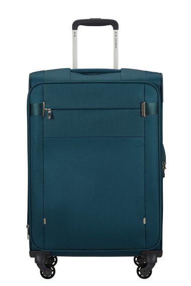 Samsonite Citybeat 4-hjul 66cm - Mellomstor Utvidbar Petrol Blue