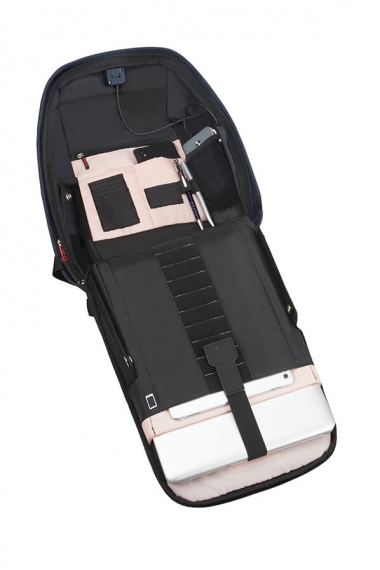 Samsonite Securipak Small - Datorryggsäck Eclipse Blue_2