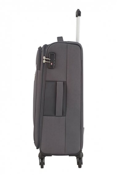 American Tourister Heat Wave 4-Hjul 68cm - Mellomstor Grå
