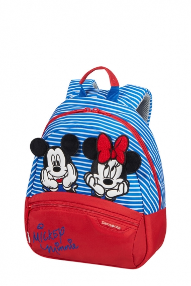 Samsonite Disney Ultimate 2.0 - Barneryggsekk S Minnie/Mickey Stripes