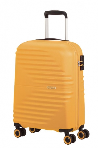 American Tourister Wavetwister 55cm - Kabinväska Gul