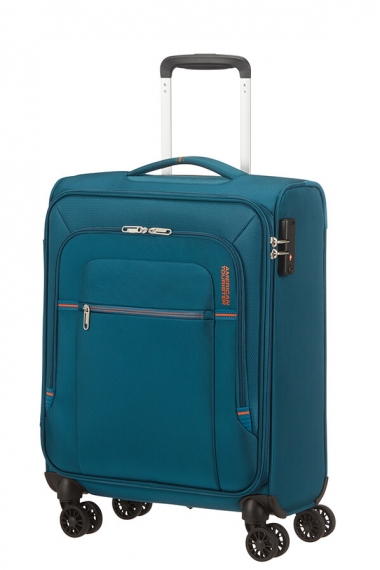 American Tourister Crosstrack 55cm - Kabinkoffert Blå