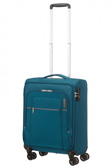 American Tourister Crosstrack 55cm - Kabinkoffert Blå
