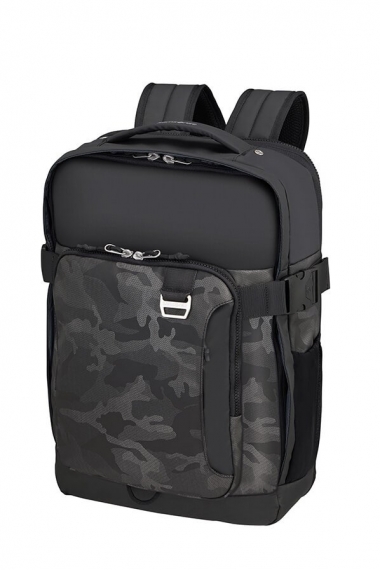 Samsonite Midtown - Dataryggsekk L 15.6 Camo Grå