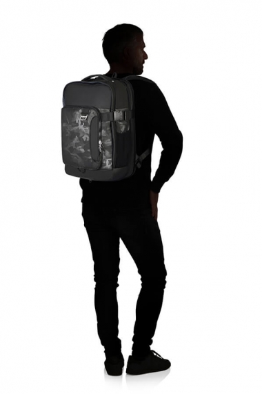 Samsonite Midtown - Dataryggsekk L 15.6 Camo Grå