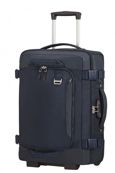 Samsonite Midtown - Duffelväska med hjul 55cm Mörkblå