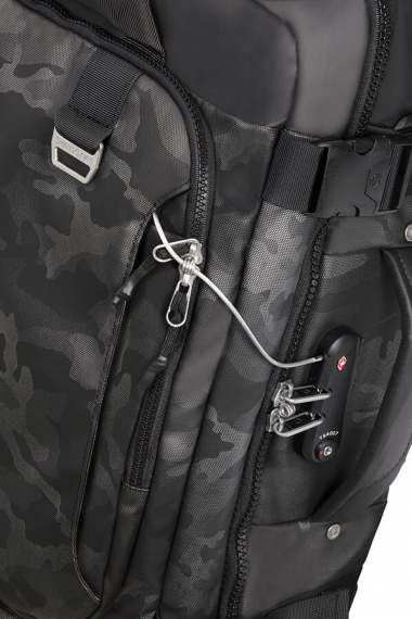 Samsonite Midtown - Duffelveske/Ryggsekk med hjul 15.6 Camo Grå