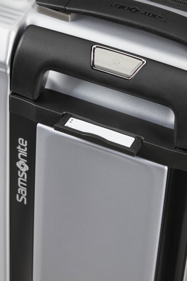 Samsonite Nuon - Kabinkoffert Utvidbar Matt Silver