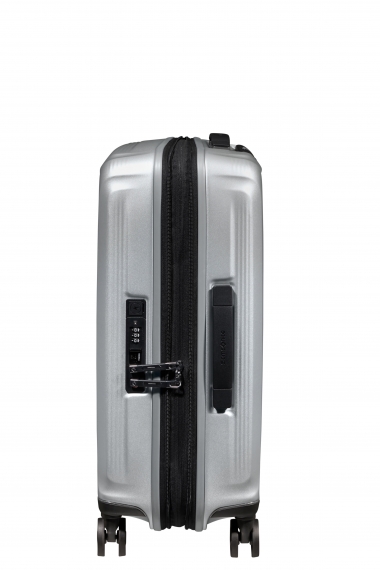 Samsonite Nuon - Kabinkoffert Utvidbar Matt Silver