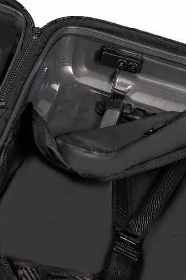 Samsonite Nuon - Kabinkoffert Utvidbar Matt Silver