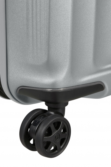 Samsonite Nuon - Kabinkoffert Utvidbar Matt Silver