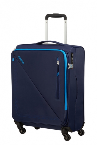 American Tourister Lite Volt 4-Hjul 55cm - Kabinväska Blå