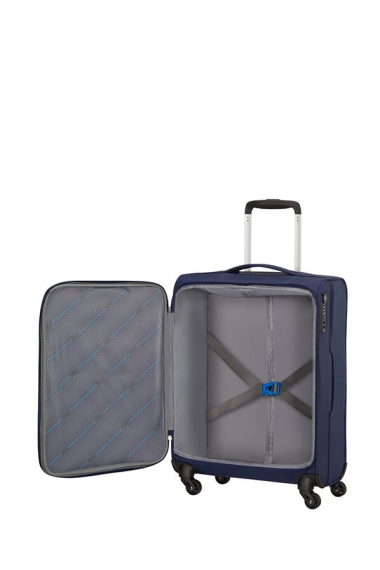 American Tourister Lite Volt 4-Hjul 55cm - Kabinväska Blå