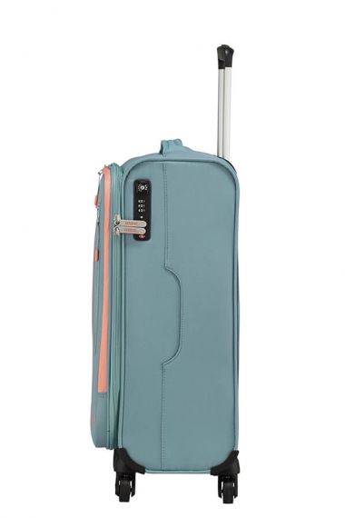 American Tourister Lite Volt 4-Hjul 55cm - Kabinväska Grå