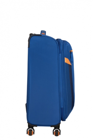 American Tourister AT Eco Spin 67cm - Mellanstor Blå