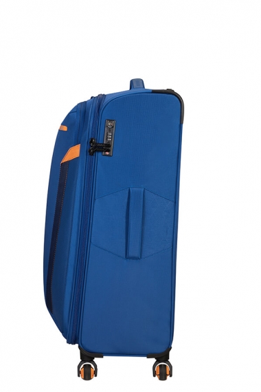 American Tourister AT Eco Spin 79cm - Stor Blå