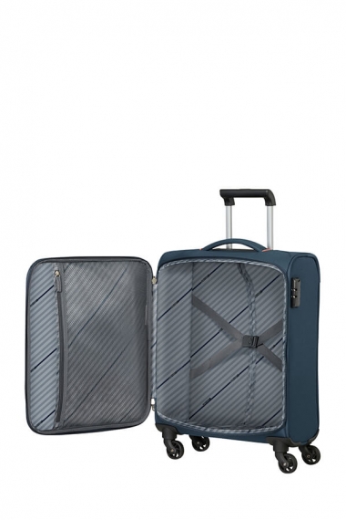 American Tourister Sunny South 4-Hjul 55cm - Kabinväska Blå