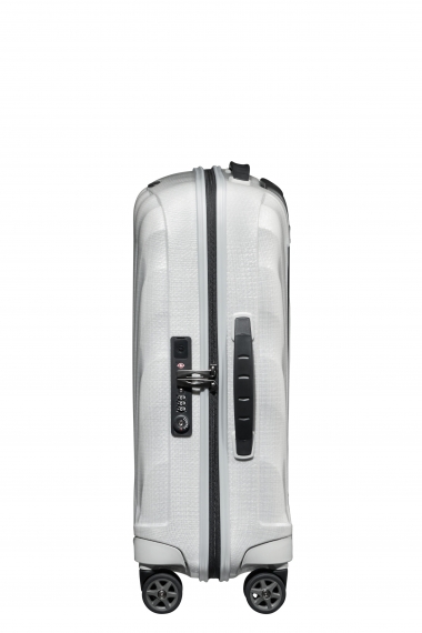 Samsonite C-Lite - Kabinkoffert Utvidbar Off White