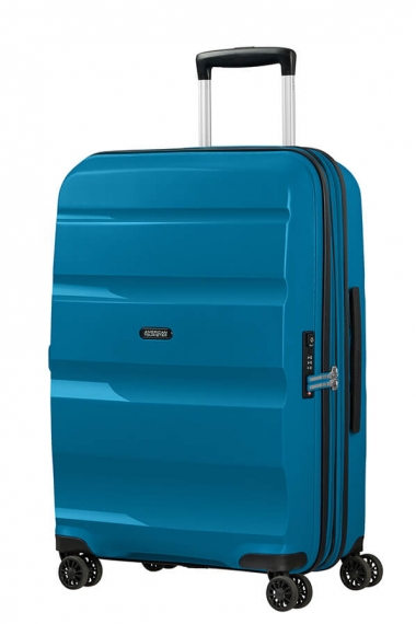 American Tourister Bon Air DLX - Mellomstor Utvidbar Lys blå