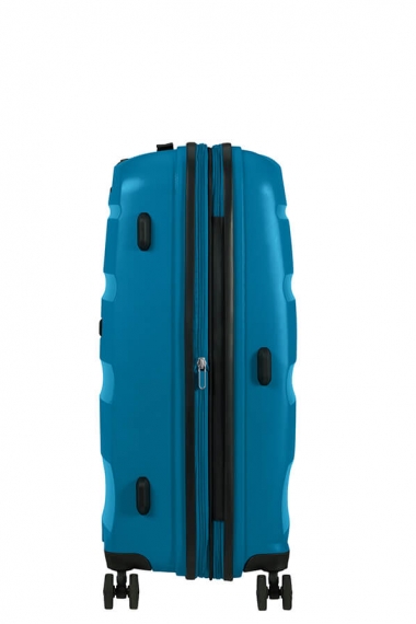 American Tourister Bon Air DLX - Mellomstor Utvidbar Lys blå