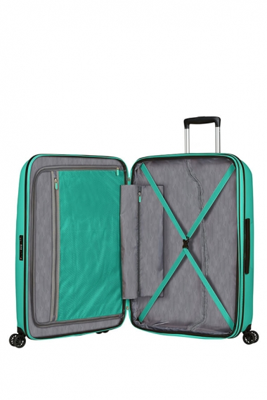 American Tourister Bon Air DLX - Stor Utvidbar Turkis