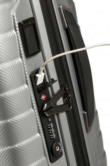 Samsonite Proxis - Kabinkoffert 35cm Utvidbar Silver