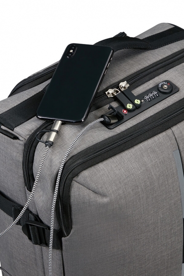Samsonite Securipak 2-hjul 55 cm - Kabinkoffert Cool Grey