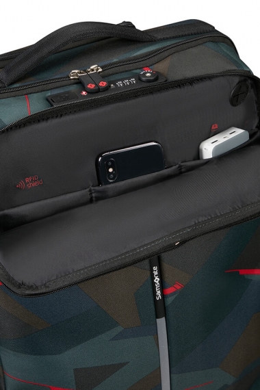 Samsonite Securipak 2-hjul 55 cm - Kabinkoffert Deep Forest Camo