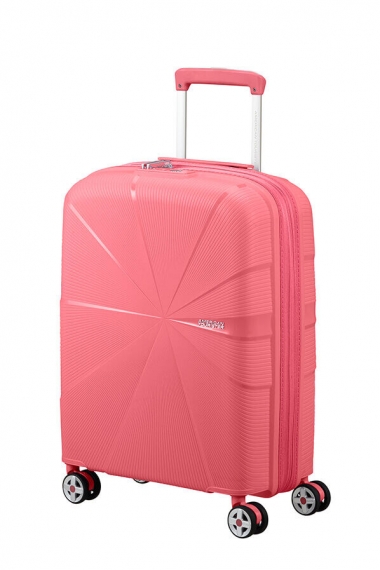 American Tourister Starvibe 55cm - Kabinkoffert Utvidbar Sun Kissed Coral