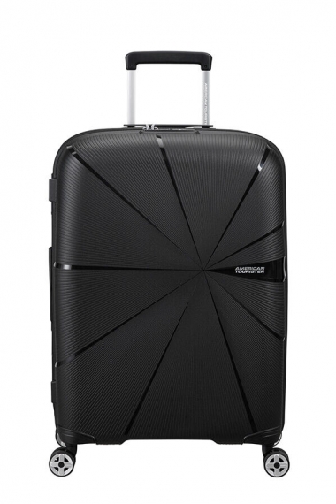 American Tourister Starvibe 67cm - Mellomstor Utvidbar Black