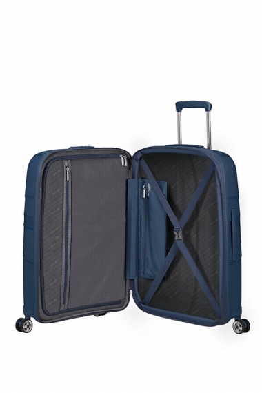 American Tourister Starvibe 67cm - Mellomstor Utvidbar Navy