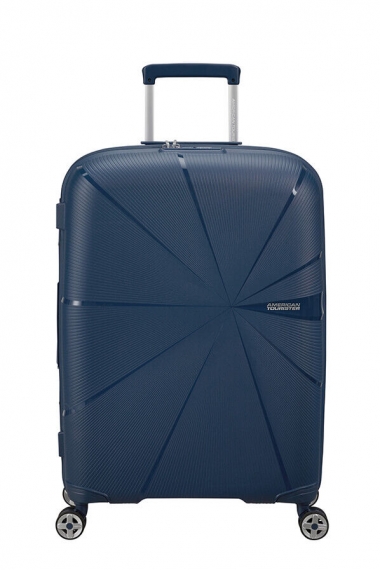 American Tourister Starvibe 67cm - Mellomstor Utvidbar Navy
