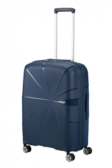 American Tourister Starvibe 67cm - Mellomstor Utvidbar Navy