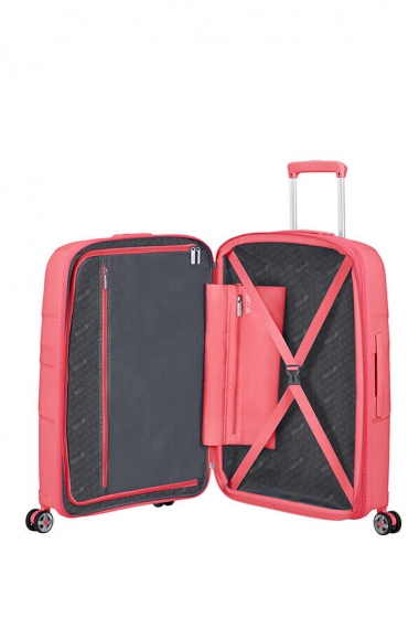 American Tourister Starvibe 67cm - Mellomstor Utvidbar Sun Kissed Coral